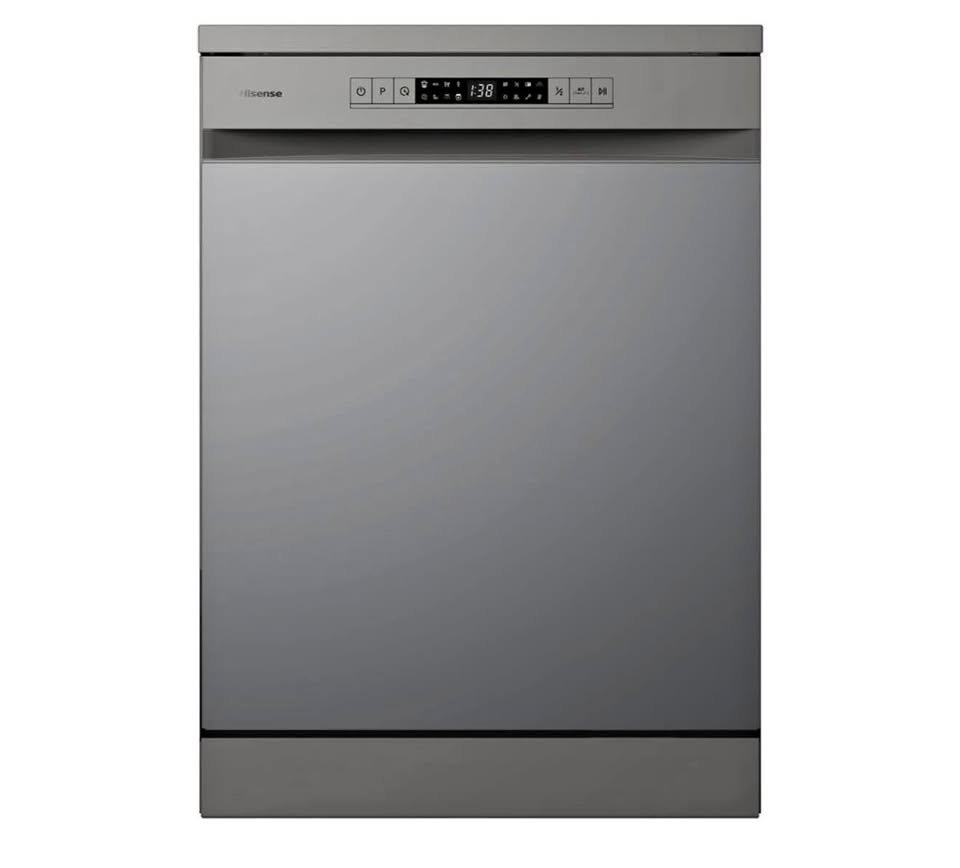 Hisense 13 Place Dishwasher With LED Display - Silver