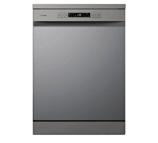 Hisense 13 Place Dishwasher With LED Display - Silver