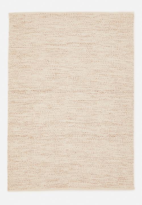 KAISER Wool & Cotton Blend rug Natural - 200 x 300
