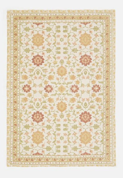 Autumn Floral Cotton Rug Multi - 200x 300