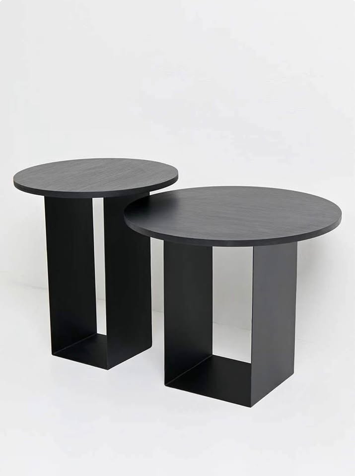 Quinn Nesting Table Set Of 2 - Black