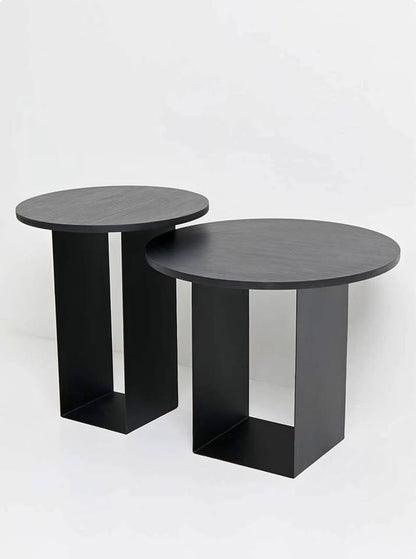 Quinn Nesting Table Set Of 2 - Black