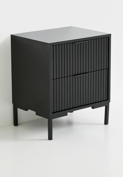 Destiny Bedside Table -Black