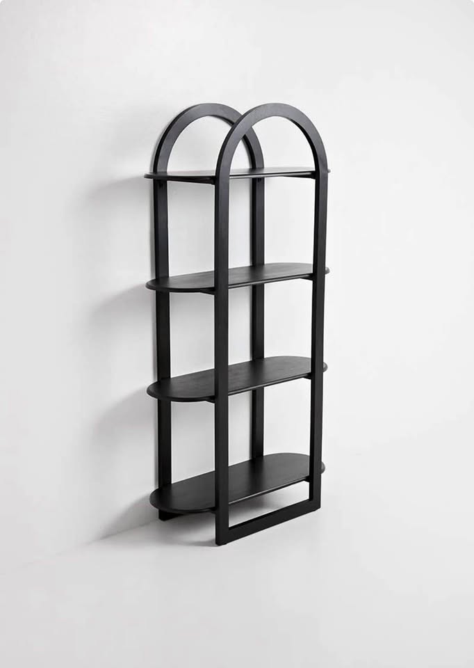 Chandler Freestanding Shelf-Black
