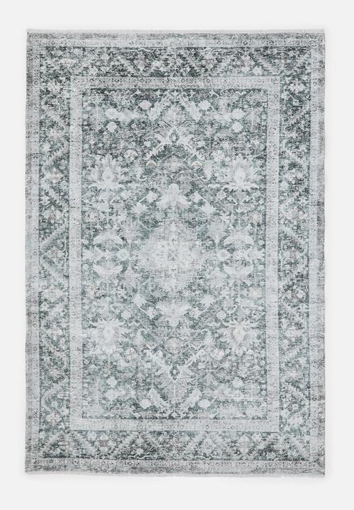 Eve Plush Woven Rug - Antique Grey 300 x 400