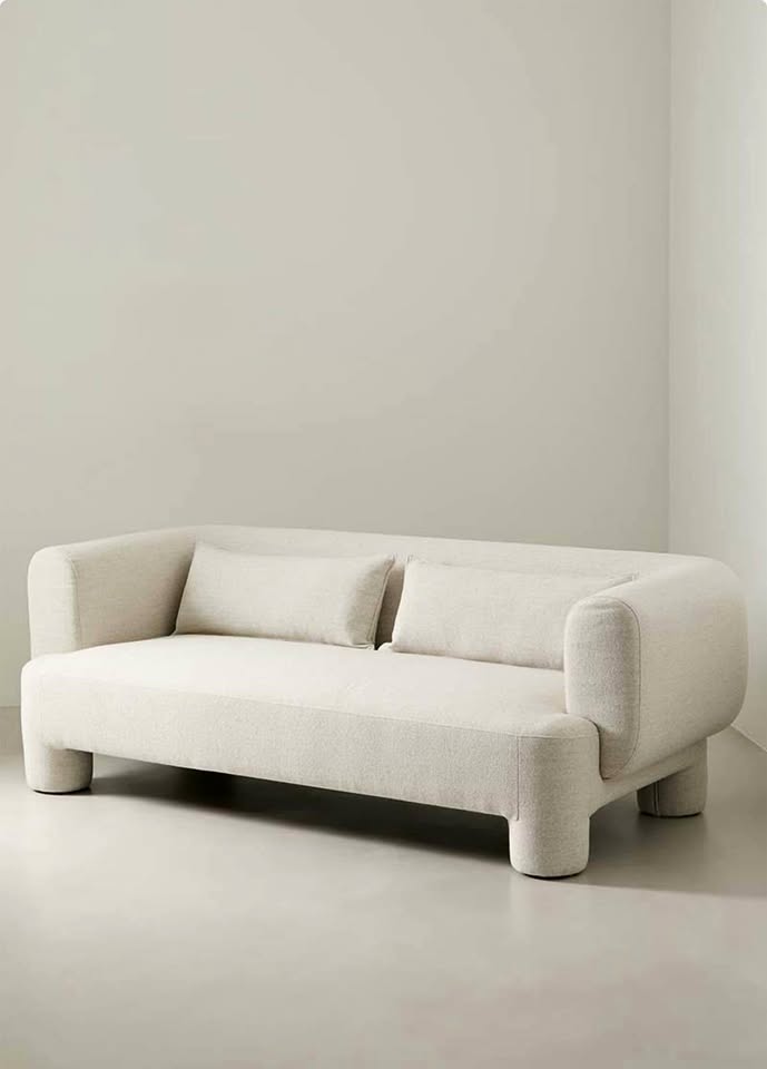 Loom 3 Seater Sofa Couch - Natural