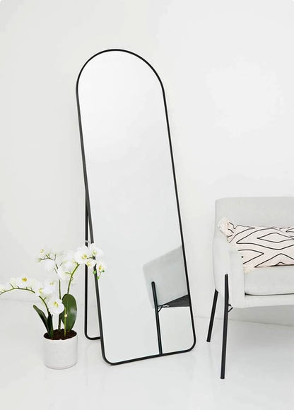 Maren Standing Mirror - Black