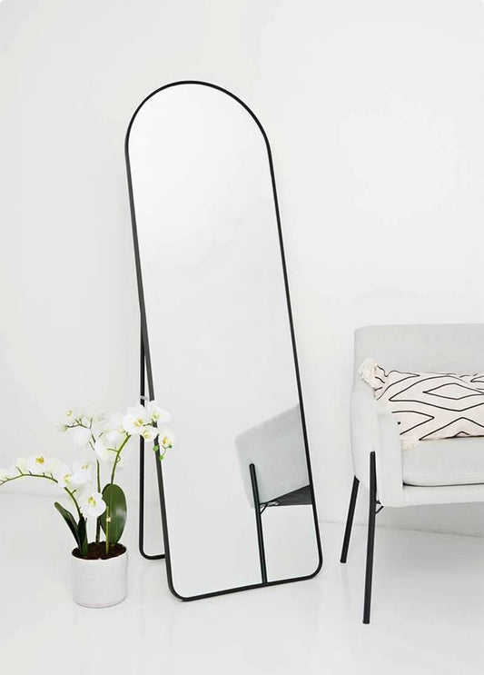 Maren Standing Mirror - Black