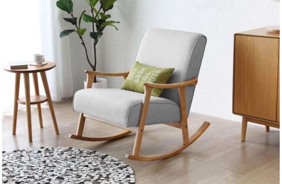 George Mason Baby - Waterproof Rocking Chair - Natural