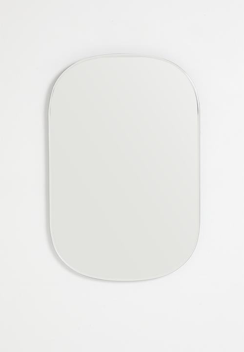 Squoval Mirror - Silver