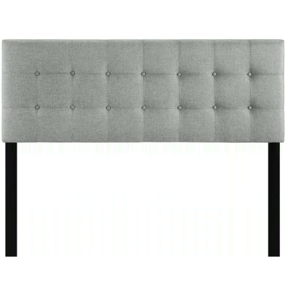 Ariella Tufted Headboard - Grey - Queen