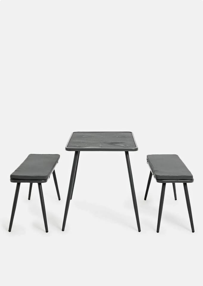 Alpa Outdoor Furniture Set - Black