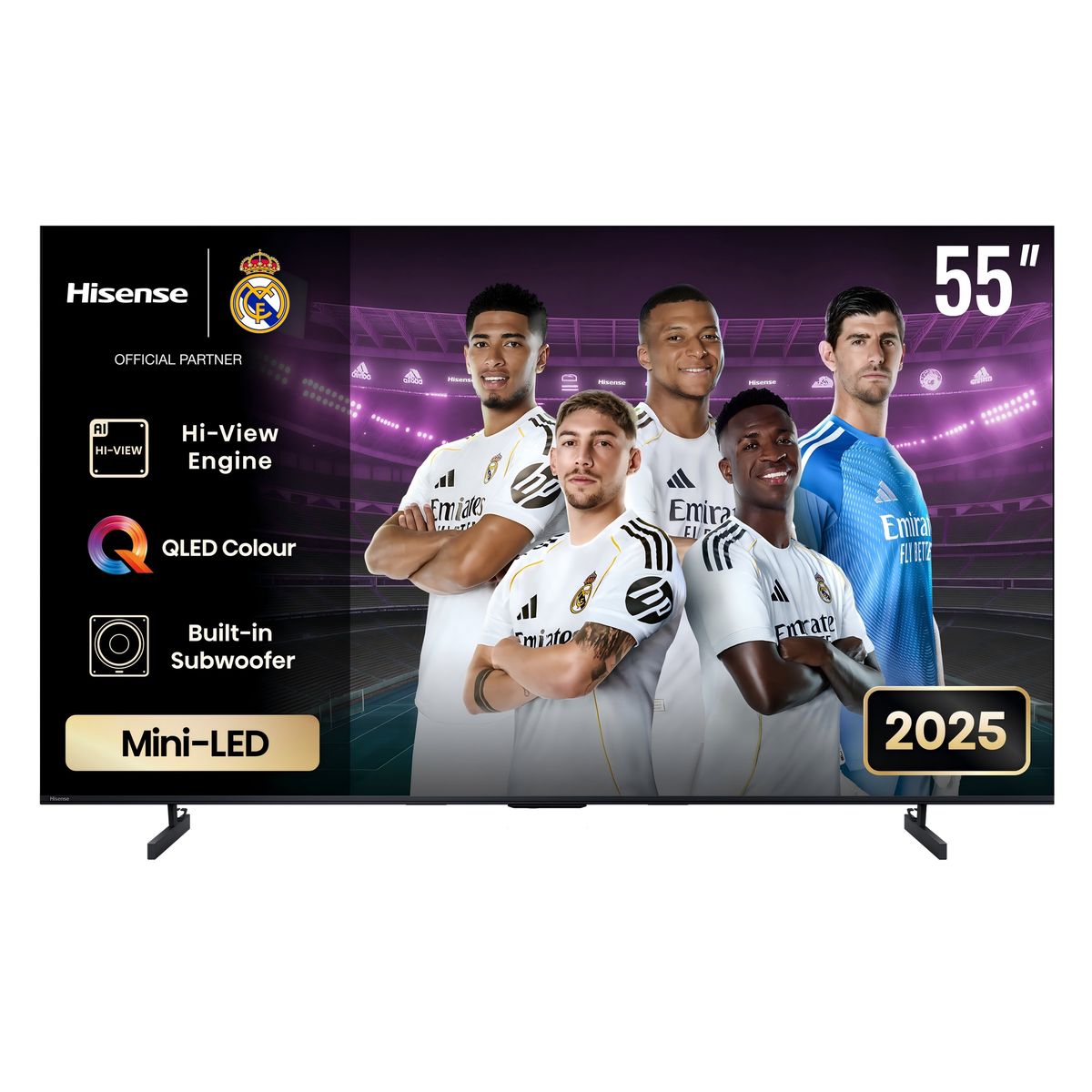 Hisense 55 U6Q PRO 4K MiniLED Smart TV with Dolby Atmos HDR