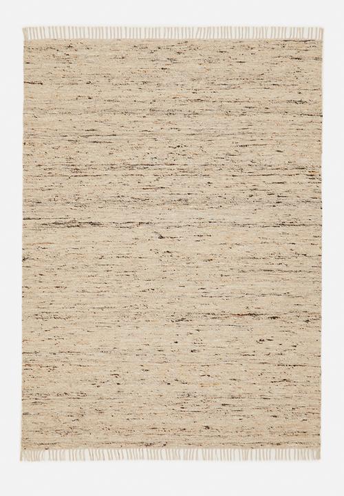 Hadley Wool Blend Rug Ivory Fleck - 160 x 230