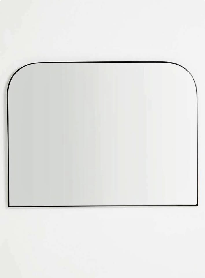 Console Arch Mirror - Black