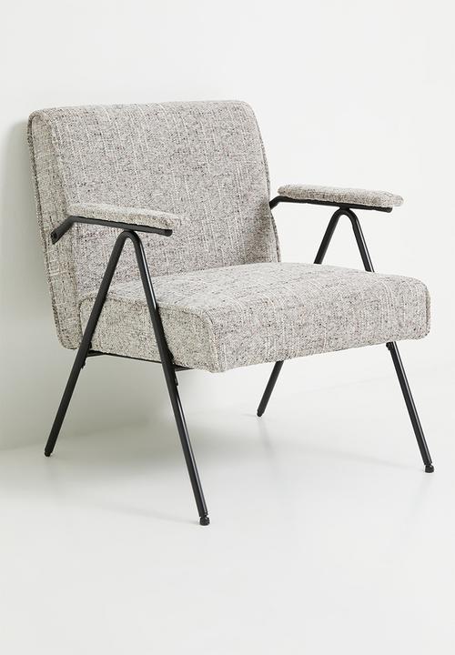 Span Occasional Tweed Chair - Natural