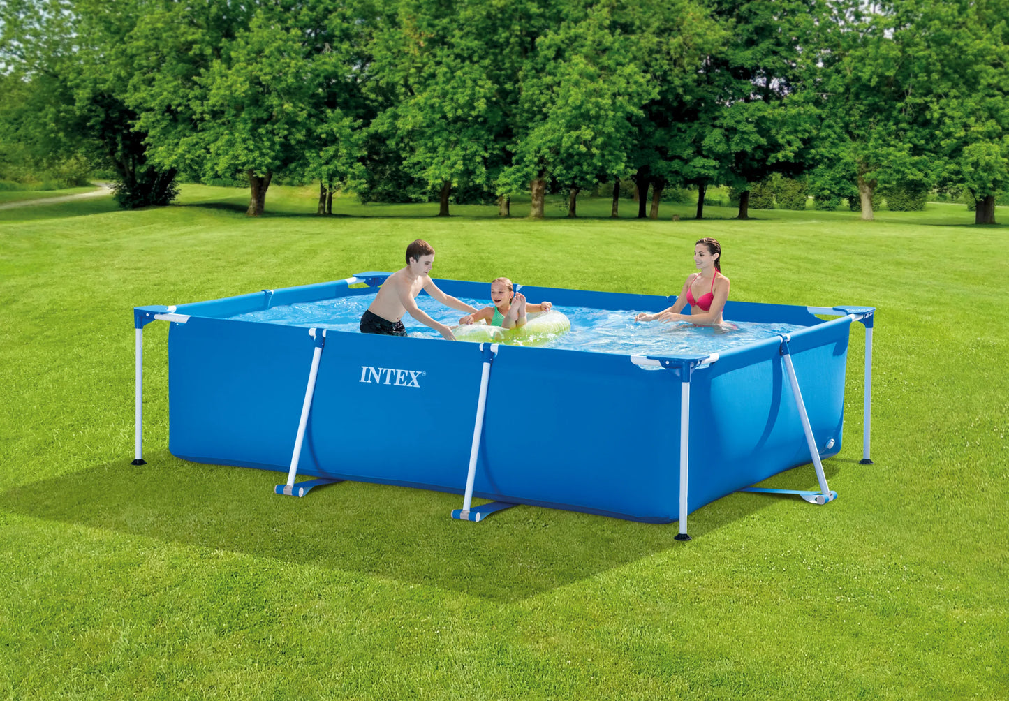 Intex Pool Rectangular 3m x 2m x 0.75(h)m (3834L) -