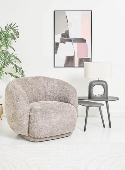 Solaris Arm Chair - Biscuit