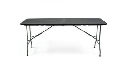 Camping Folding Table 1800mm Black