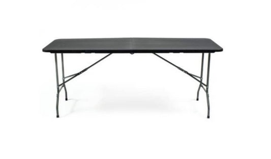 Camping Folding Table 1800mm Black