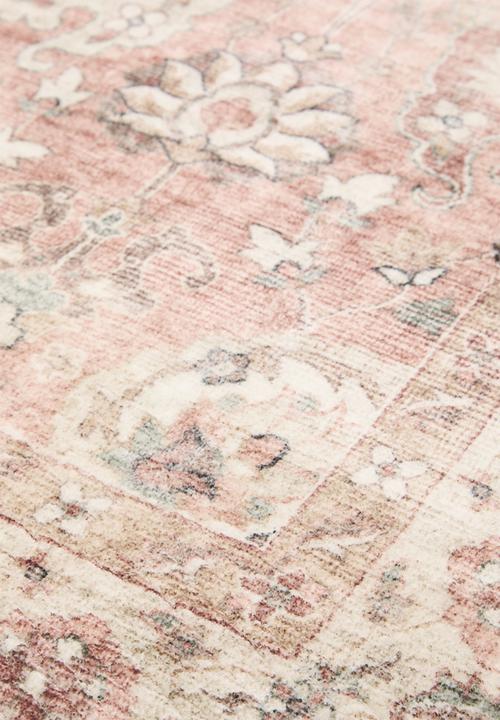 Silo Plush Antique Rug - Pink - 120 x 180