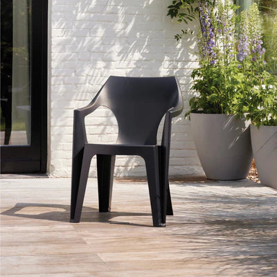 Keter Dante Lowback Chair - Graphite