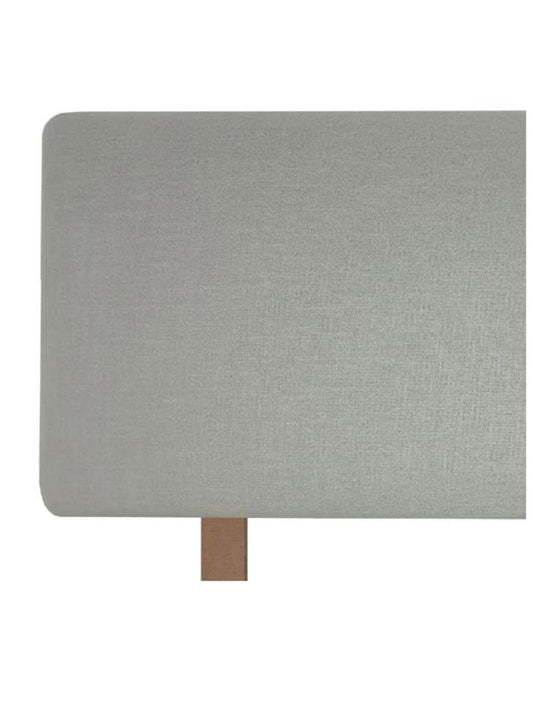 Sterling Oats Rounded Corners - Off White - Grey - Queen