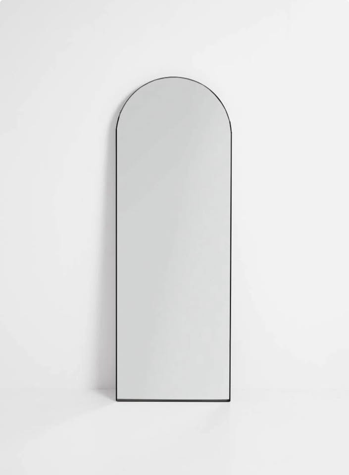 Brand new Full length Black Arch Mirror