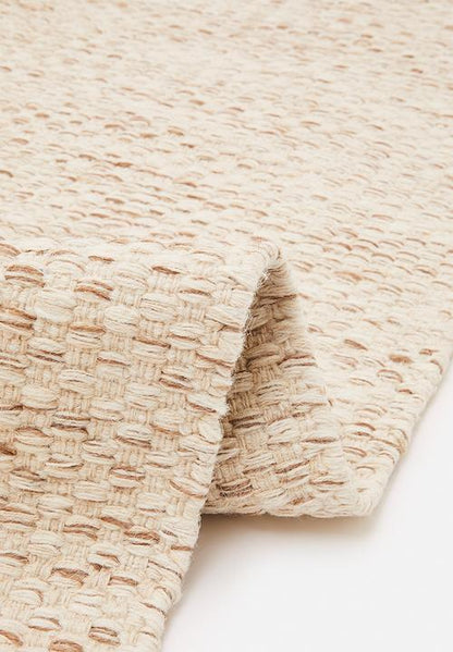 KAISER Wool & Cotton Blend rug Natural - 200 x 300