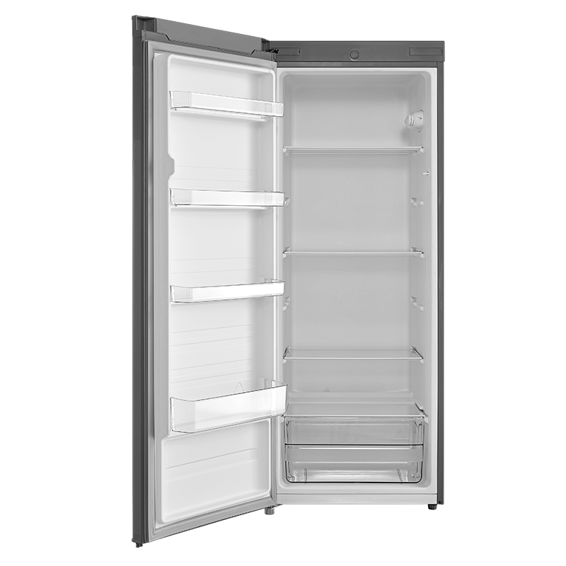 Midea 230L Upright Fridge - Silver