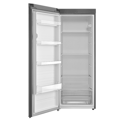 Midea 230L Upright Fridge - Silver