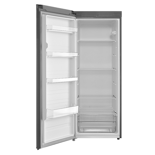 Midea 230L Upright Fridge - Silver