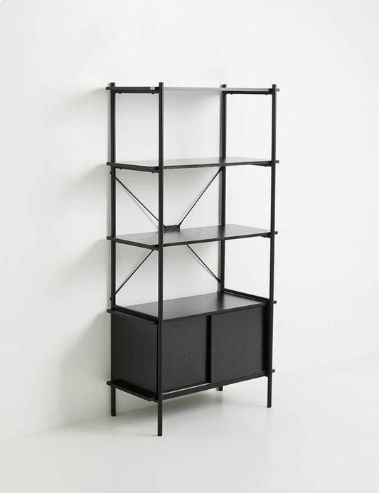 Marlo Bookshelf - Black