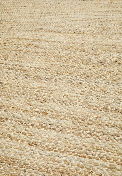 Jute and Chenille Blend Rug Natural 300 x 400