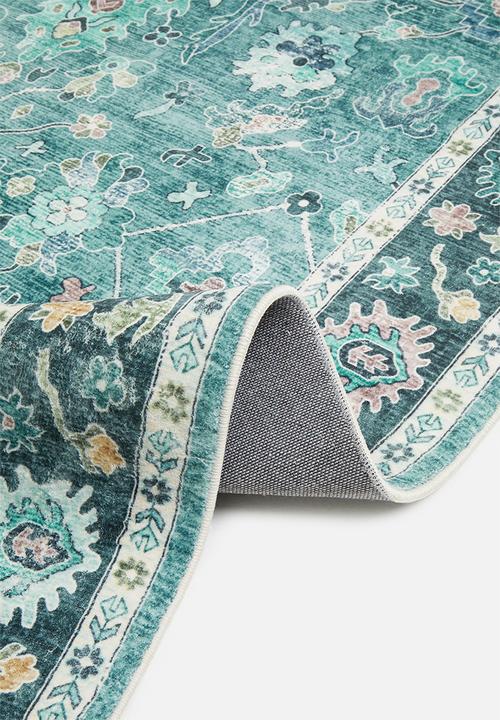 Rio Plush Rug - Blue - 120 x 180
