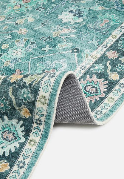 Rio Plush Rug - Blue - 120 x 180