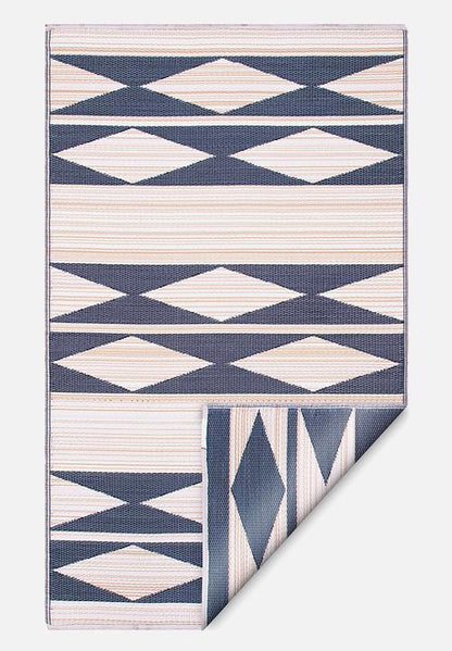 Cairo Outdoor Rug Natural & Black