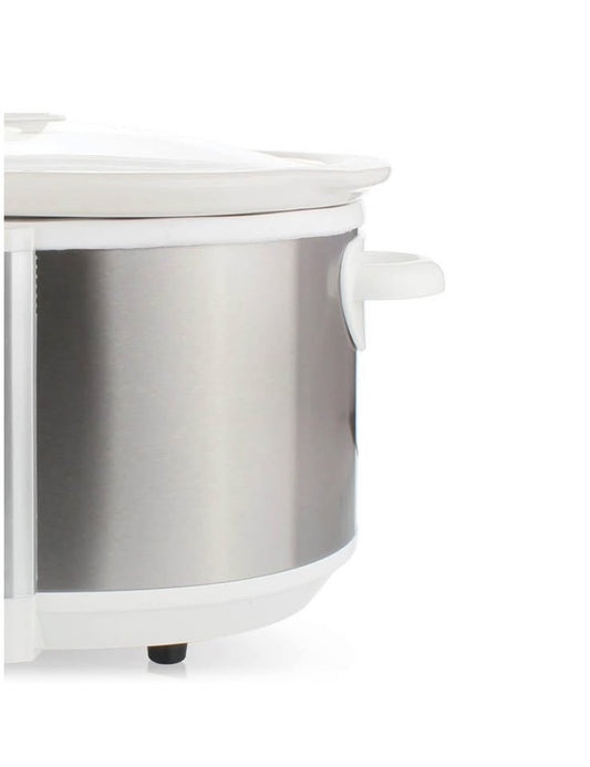 Taurus - 6.5 Litre Lento Cuina Digital Slow Cooker - White