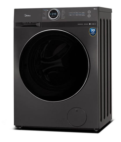Midea 9kg Titanium Front Loader Steam Washing Machine - 9kg