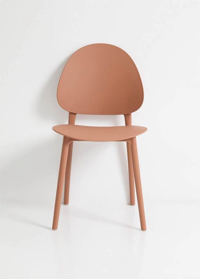 Amphora PP Chair-Rust