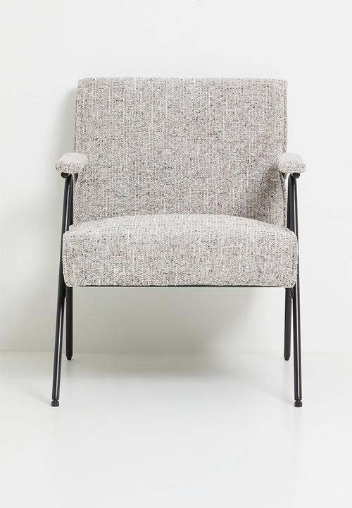 Span Occasional Tweed Chair - Natural