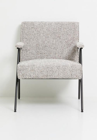 Span Occasional Tweed Chair - Natural