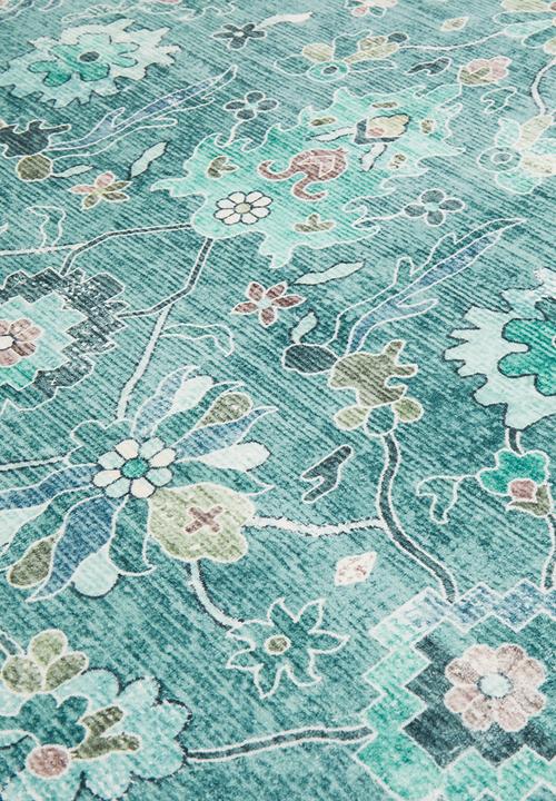 Rio Plush Rug - Blue - 120 x 180