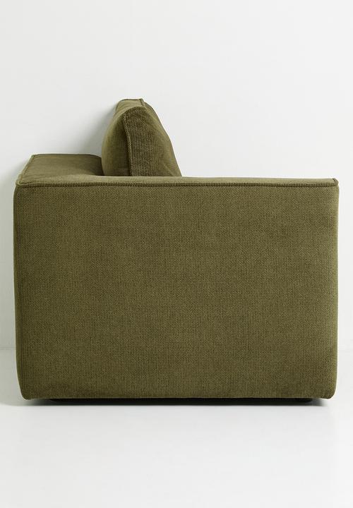 Gravity corner wedge modular -green