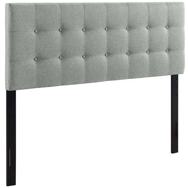 Ariella Tufted Headboard - Grey - Queen