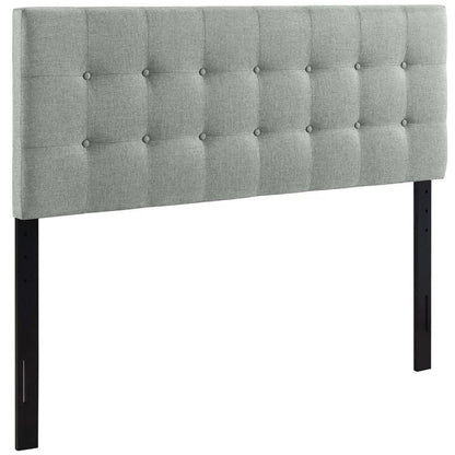 Ariella Tufted Headboard - Grey - Queen