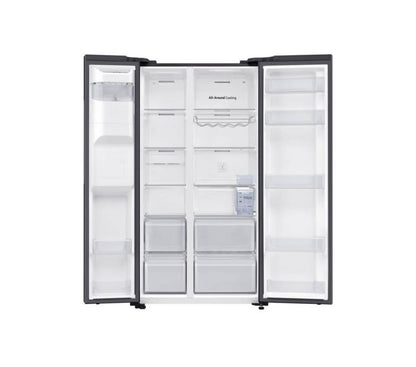 Samsung 660L Black Side By Side Fridge A Energy