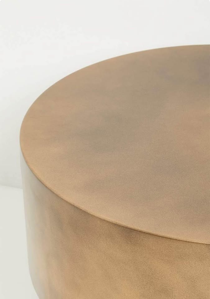 Hugo Iron Coffee Table - Brass