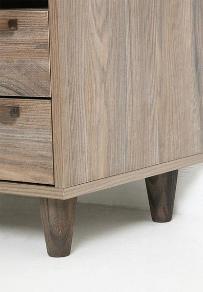 Lisbon 2 Drawer Pedestal - Natural