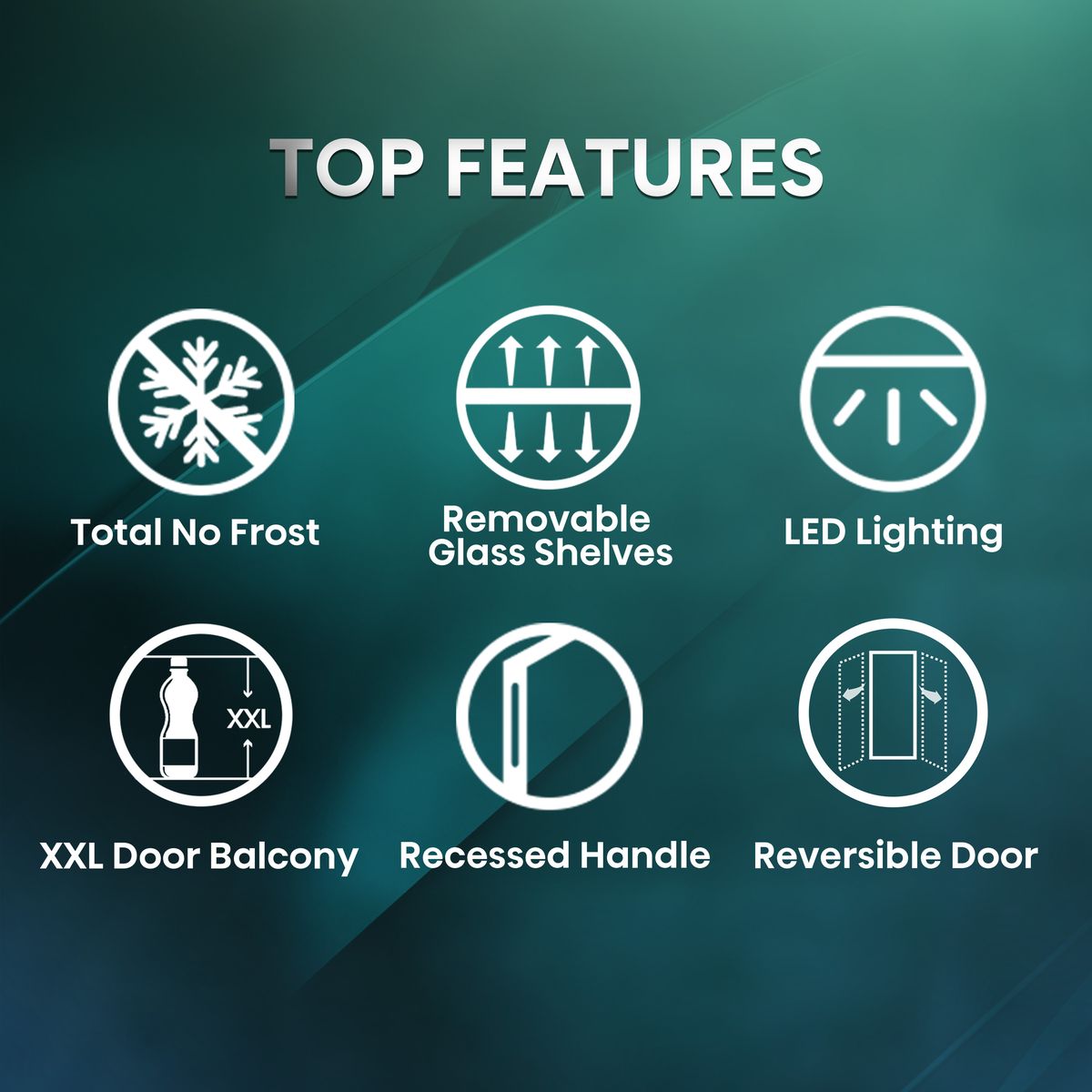 Hisense 264L Bottom Freezer Fridge - Titanium Inox